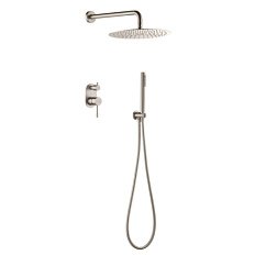 Душевой комплект Boheme Uno с внутренней частью nickel brush