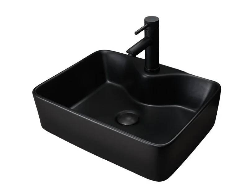 Раковина GID Geometrico Bm9091 48 см черная 53373 (детальная фотография)