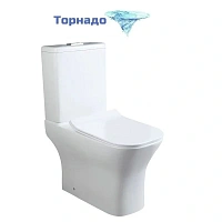 Унитаз компакт SantiLine безободковый