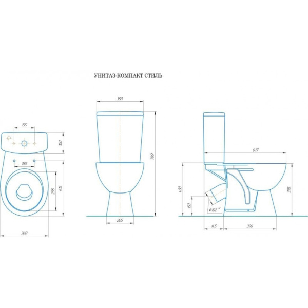Схема (детальная фотография), с бачком