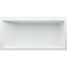 Ванна из материала Sentec Laufen Kartell 170х86 см с подсветкой перелива