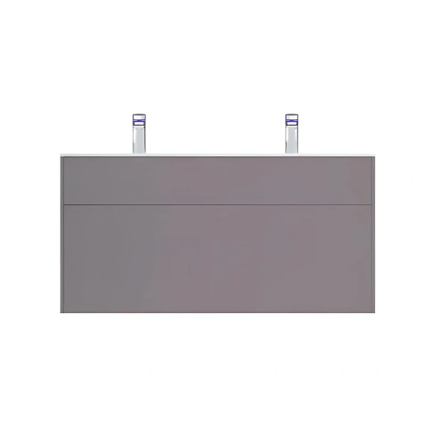 Тумба под раковину подвесная Am.Pm Inspire 2.0 120 см серая M50AFHX1203EGM (детальная фотография)