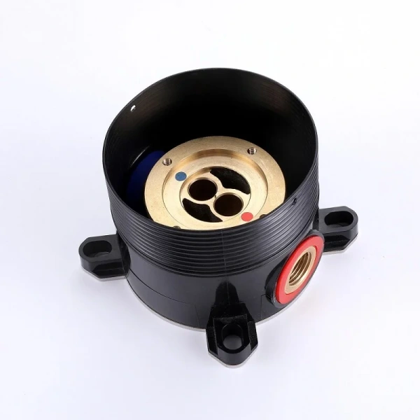 Смеситель для ванны Abber Wasser Kreis черный матовый AF8115B (детальная фотография), черные