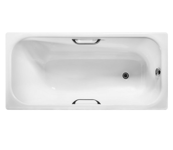 Ванна чугунная Wotte Start 1500x700 с ножками (детальная фотография), современныe, hi-tech
