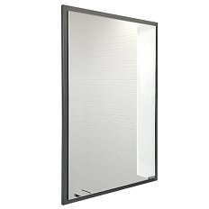 Зеркало Comforty Лозанна 55 см серое матовое