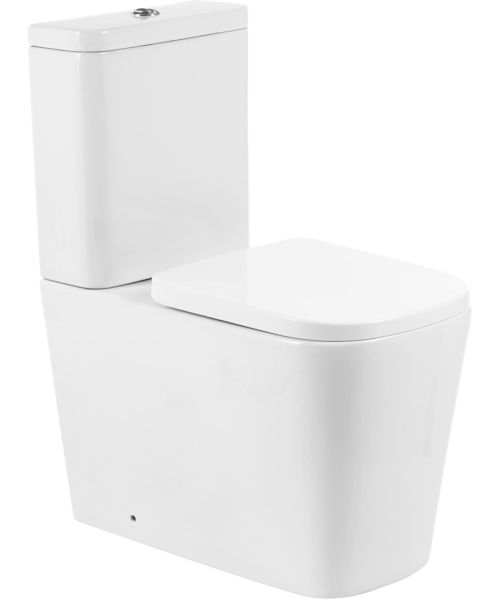 Чаша для унитаза-компакта BelBagno Albano белая BB120CPR/BB120SC (детальная фотография), напольные