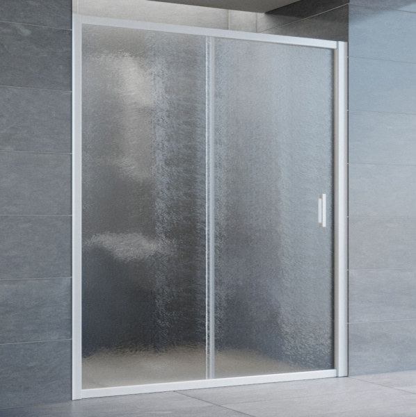 Душевая дверь стекло шиншилла Vegas-glass ZP 160 02 (детальная фотография)