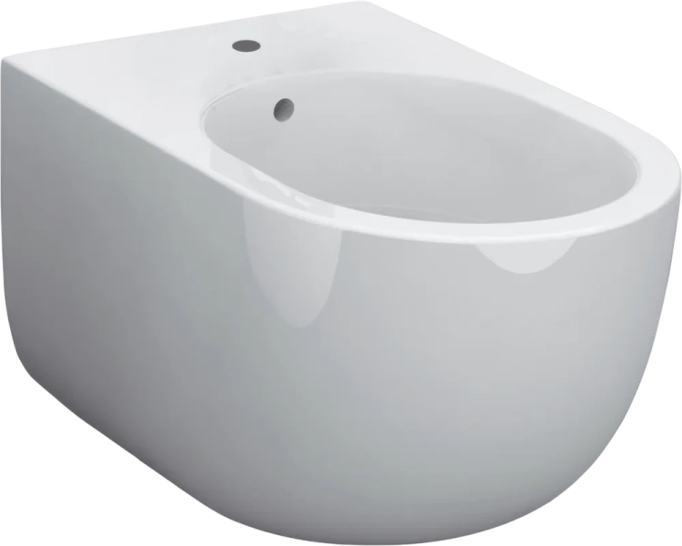 Биде подвесное Kerasan Flo белое 312301*1 (детальная фотография)