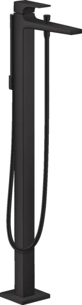 Смеситель для ванны Hansgrohe Metropol матовый черный 32532670 (детальная фотография)