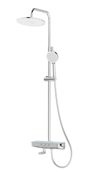 Душевая стойка IDDIS Shelfy SHE латунь (детальная фотография)