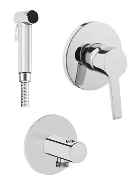 Гигиенический душ со смесителем Vitra Hygienic на 2 отверстия A49271EXP (детальная фотография)