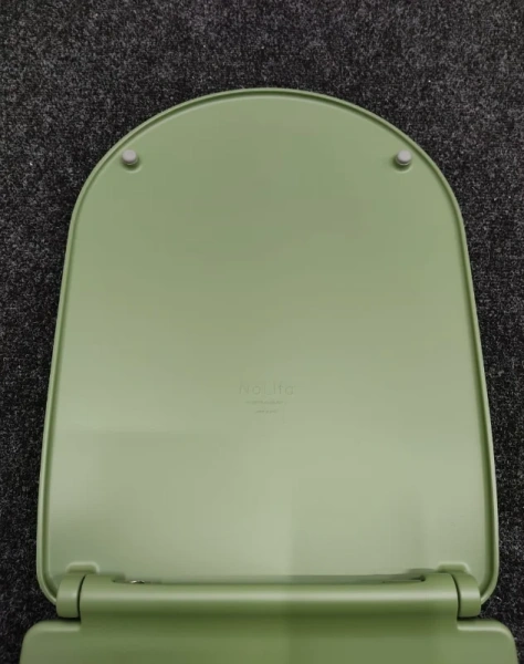 Крышка-сидение с микролифтом Kerasan Nolita verde 539111 (детальная фотография), в наличии