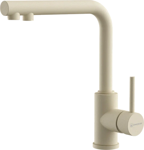 Смеситель для кухни Omoikiri Nakagawa 2 Plus-BE ваниль - фото 9