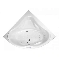 Ванна гидромассажная Excellent Konsul Nano 150 x 150 см, белый/хром, WAEX.KON15.NANO.CR