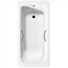 Ванна чугунная Delice Fort DLR230622R-AS 200x85 см с антискользящим покрытием