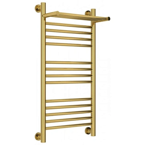 Полотенцесушитель водяной Сунержа Богема+ 40x80 см золото - фото 2