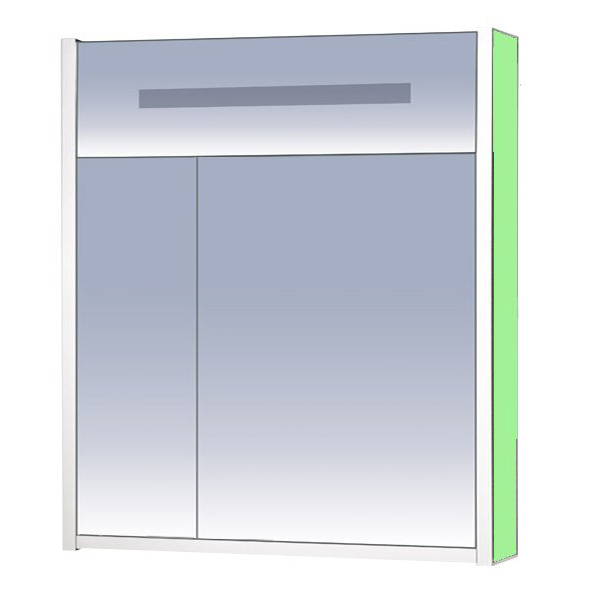 Зеркальный шкаф для ванной Misty Джулия Л-Джу04065 (детальная фотография), белые, бежевые, темно-коричневые, красные, черные, другие