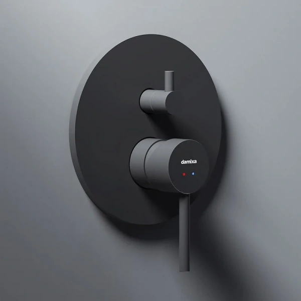 Душевой комплект Damixa Scandinavian Pure черный матовый 936520300 (детальная фотография), черные index_1