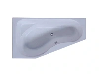 Ванна акриловая Акватек Медея 170х95 см левая без фронтального экрана