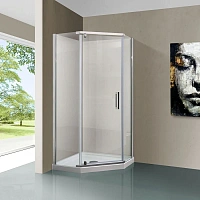 Душевой уголок Vincea Stresa 100x100 см хром