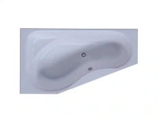 Ванна акриловая Акватек Медея 170х95 см левая без фронтального экрана