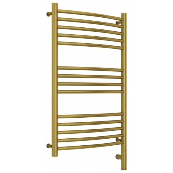 Полотенцесушитель электрический Сунержа Богема 3.0 50х80 см левый состаренная латунь 051-5802-8050 (детальная фотография), электрические с наружной вилкой, электрические скрытого подключения, левое подключение