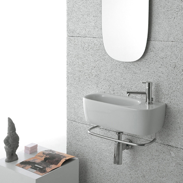 Раковина Globo Genesis GE046 (детальная фотография), современные, hi-tech