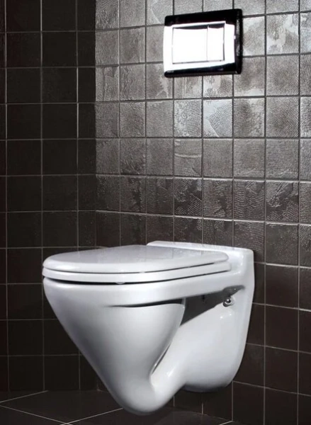 Унитаз подвесной Sanita Lux Attica белый WC.WH/Attica/DM/WHT.G/S1 (детальная фотография), подвесные, встраиваемые