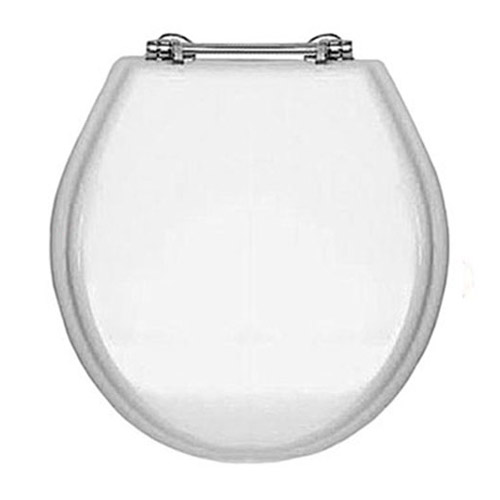 Крышка-сидение с микролифтом Devon & Devon Rose/Blues белая глянцевая 3IBSEBIAROCR (детальная фотография)