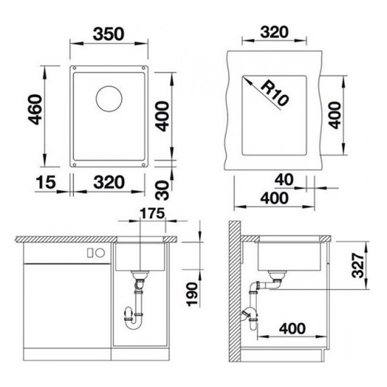 Схема (детальная фотография), из натурального камня