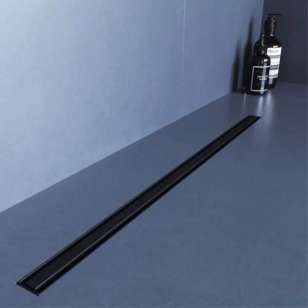 Душевой трап RGW SDR-54B 40 см черный 79215440-04 (детальная фотография), для монтажа в пол