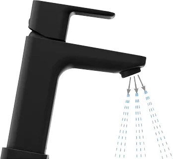 Смеситель для раковины Ravak 10° Free Comfort TD F 013.20 с донным клапаном X070149 (детальная фотография), с донным клапаном