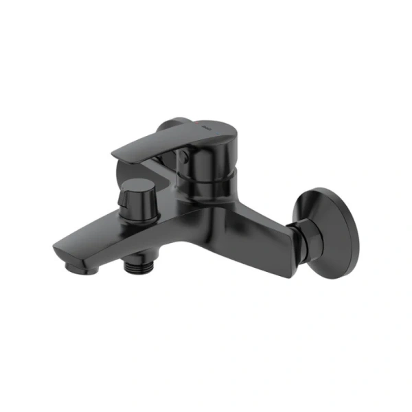 Смеситель для ванны IDDIS Ray черный матовый RAYBL02i02WA (детальная фотография)