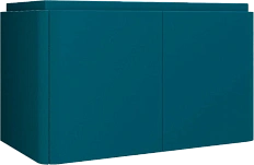 Тумба под раковину подвесная Cezares Stylus 94 см синяя нефть