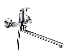 Смеситель для ванны WasserKRAFT Isen с длинным изливом