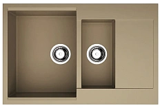 Мойка для кухни Omoikiri Daisen-78-2-CA 78 см карамель