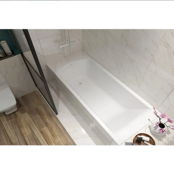 Ванна акриловая Santek Фиджи 1WH501706, 180 x 80 см, белая (детальная фотография), прямоугольные