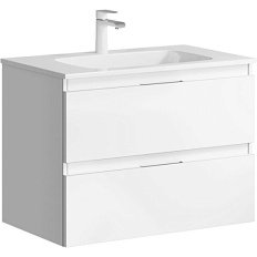 Тумба под раковину подвесная Aqwella Accent 75 см белая