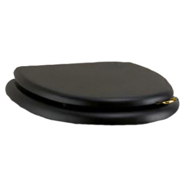 Крышка-сидение с микролифтом Devon & Devon Rose/Blues deep black 2IBSEBLROOT/DB (детальная фотография)