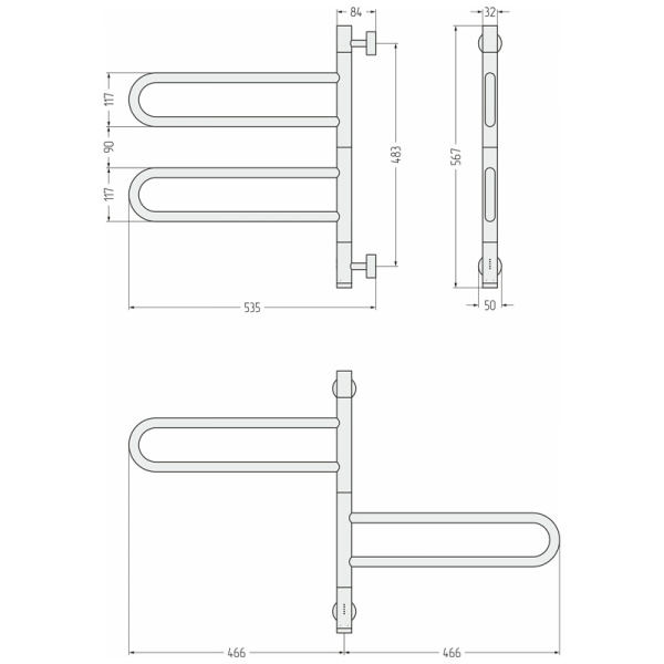 Схема (детальная фотография), хром
