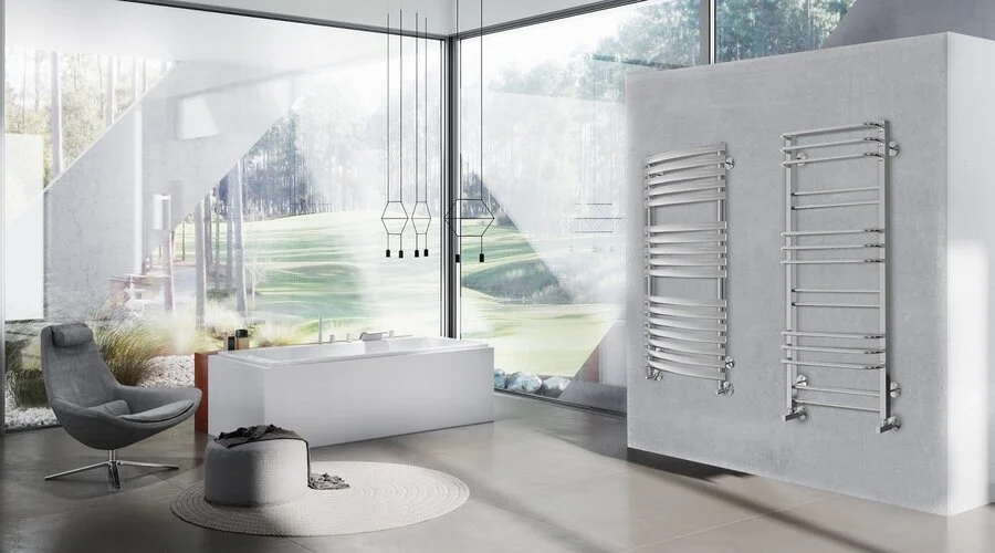 Полотенцесушитель водяной Optima P16 500x1000 X04000083686 (детальная фотография), современные, hi-tech