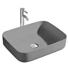 Раковина Акватек Вега 50 см серая матовая