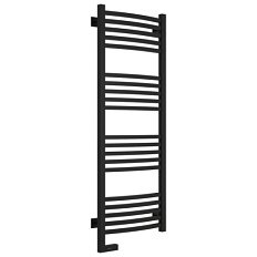 Полотенцесушитель электрический Сунержа Аркус 2.0 120х40 см черный матовый, тэн левый