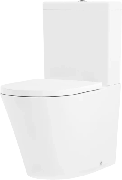 Унитаз компакт Lavinia Boho Biore безободковый 3304001R (детальная фотография), фарфор, керамика