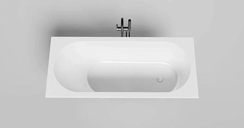 Ванна из искусственного камня Salini Ornella Kit 160x70 см белый глянцевый - фото 1
