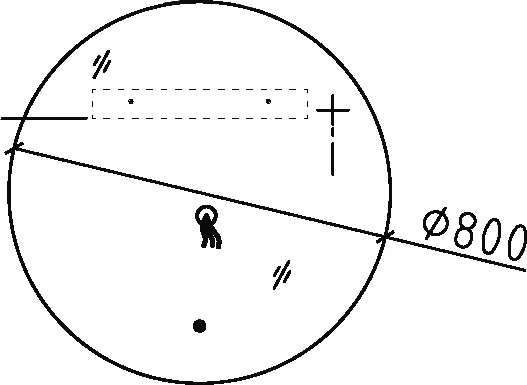 Зеркало с подсветкой Black&White Universe 80 см круглое 907.MR0 (детальная фотография), круглой формы