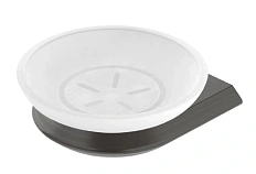 Мыльница Cezares Liner оружейная сталь