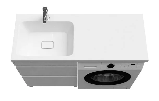 Тумба с раковиной напольная IDDIS Optima Home OPH12 120 см с ящиками (детальная фотография), 120 см