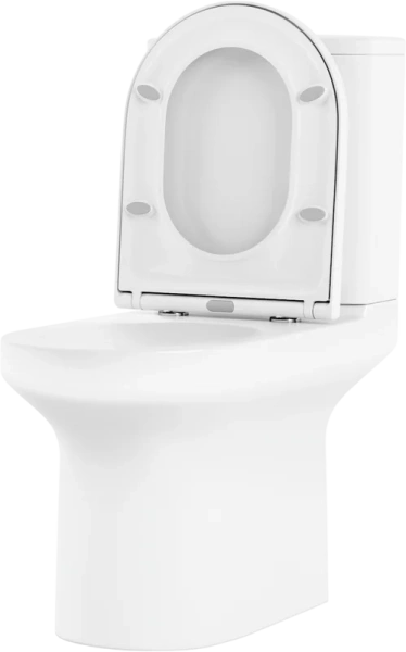 Унитаз компакт Lavinia Boho Grance Hill безободковый 3307002R (детальная фотография), безободковые, сиденье с микролифтом , с антивсплеском, компакт, низкие index_1