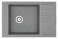 Мойка для кухни Акватон Делия 78 см серая